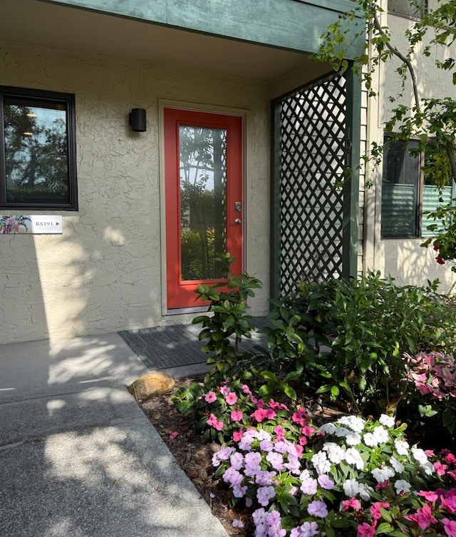 view of property entrance