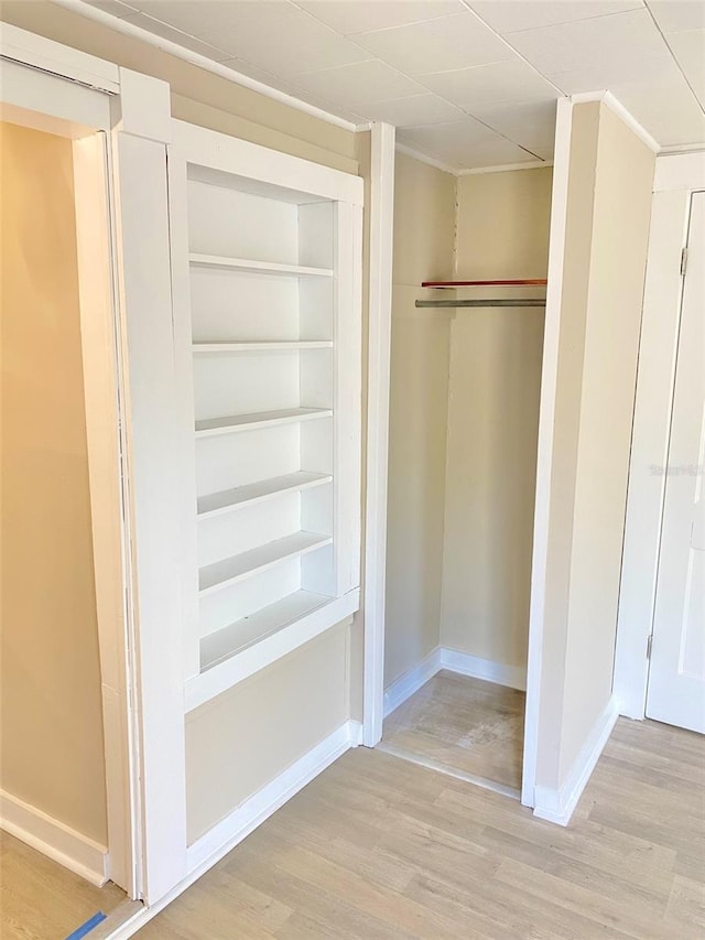 view of closet