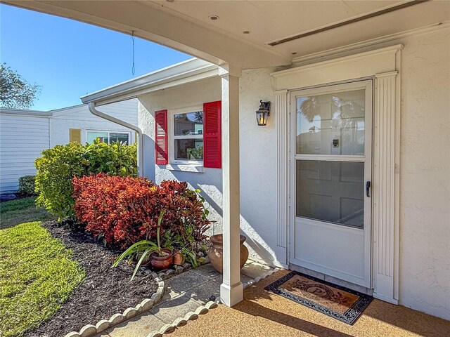 view of property entrance