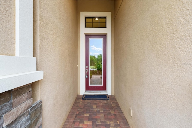 view of property entrance