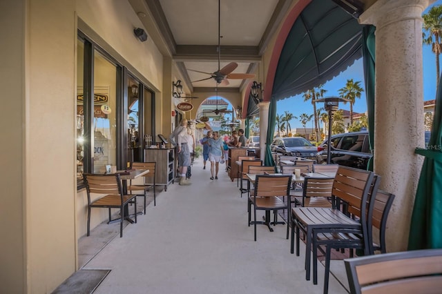 view of patio