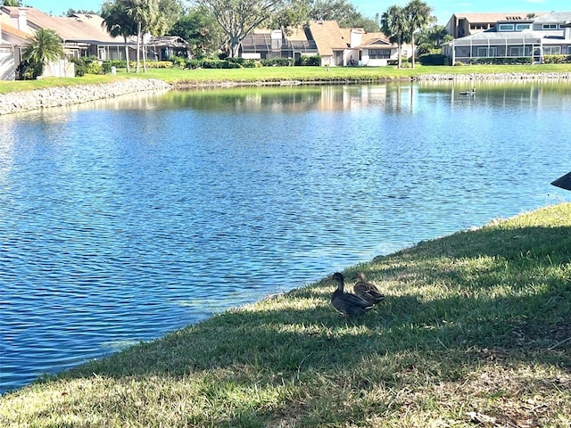 property view of water