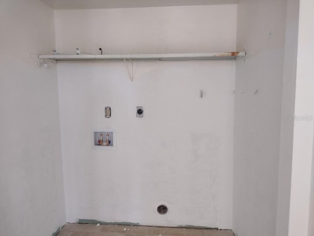 1801 Gulf Dr N Unit 121, Bradenton Beach, FL 34217 - laundry room with hookup for an electric dryer and washer hookup