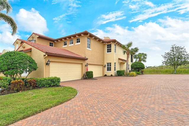 view of mediterranean / spanish house