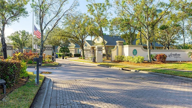 view of road