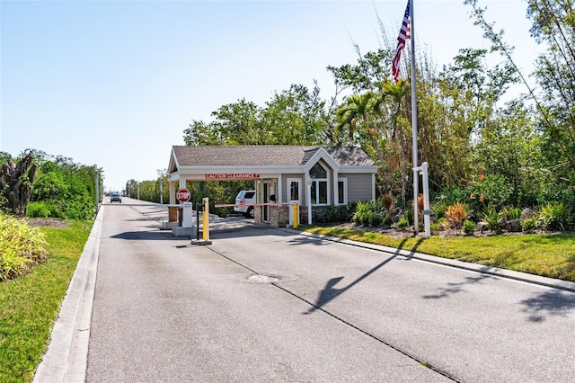 view of road