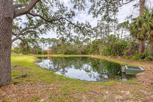 property view of water