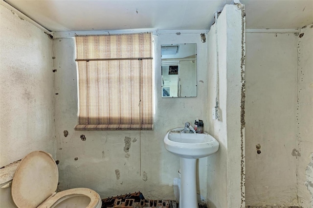 bathroom with toilet