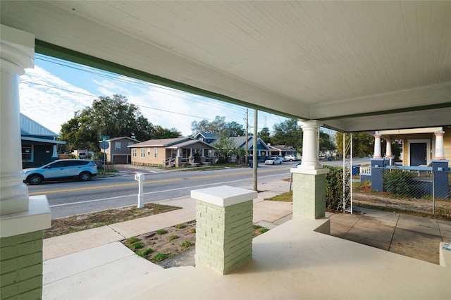 view of patio / terrace featuring a porch