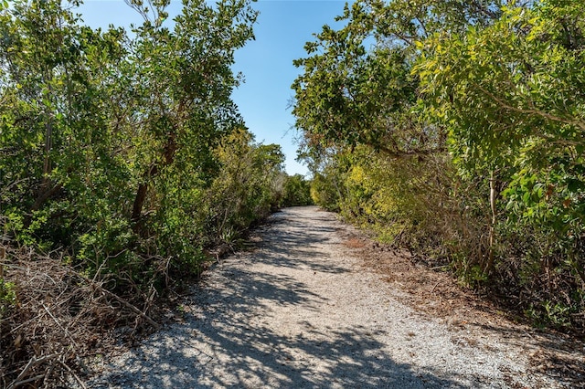 view of road