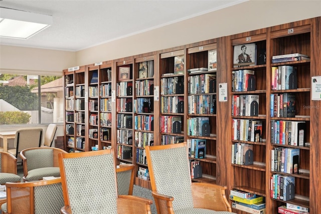 view of sitting room