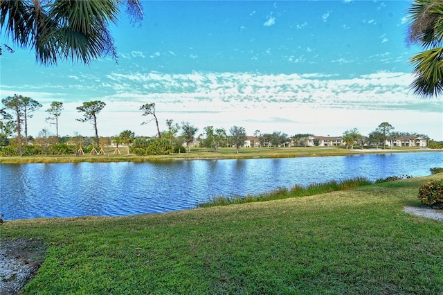 property view of water