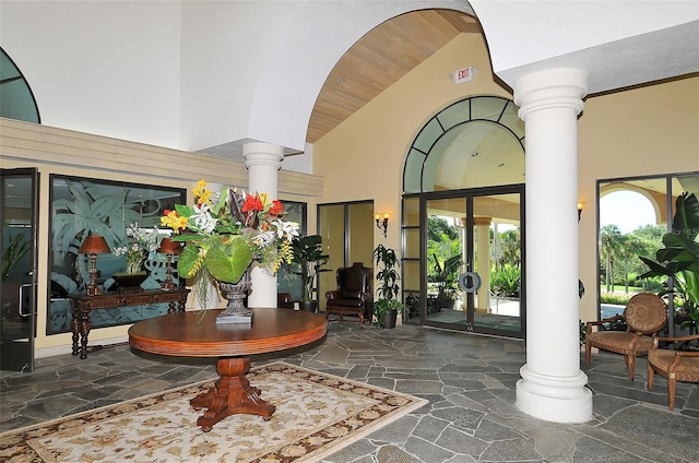 view of building lobby