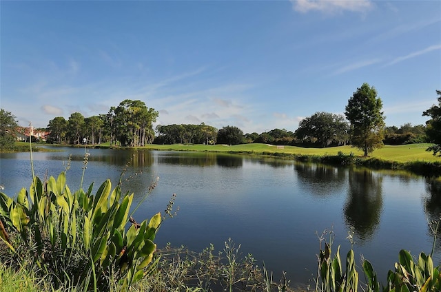 property view of water