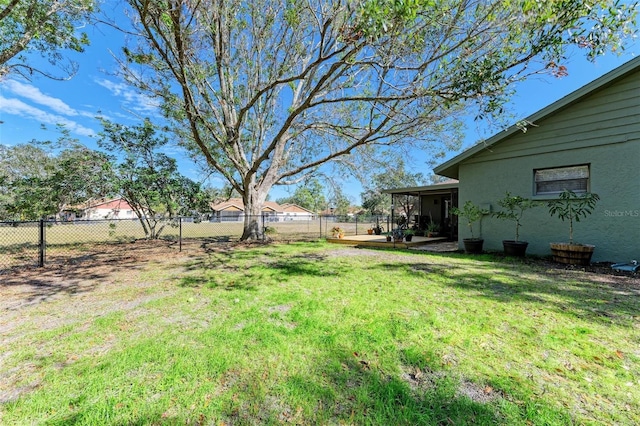 view of yard