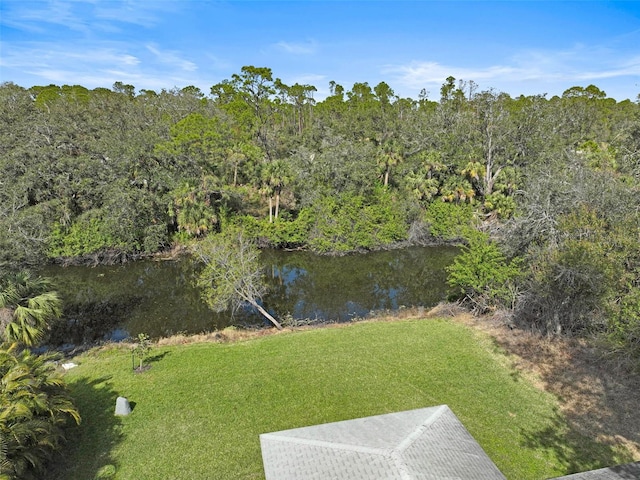 property view of water