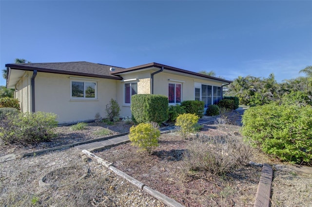 view of ranch-style home