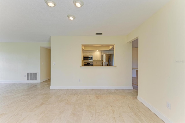 view of unfurnished living room