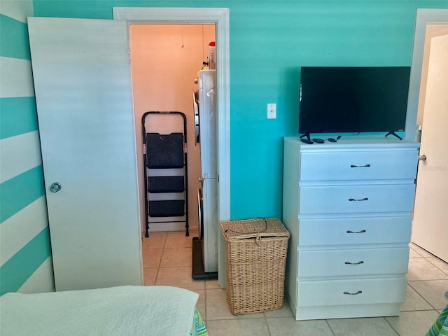 view of tiled bedroom