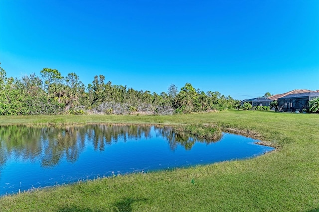 property view of water