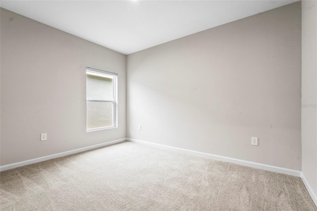 unfurnished room featuring carpet flooring