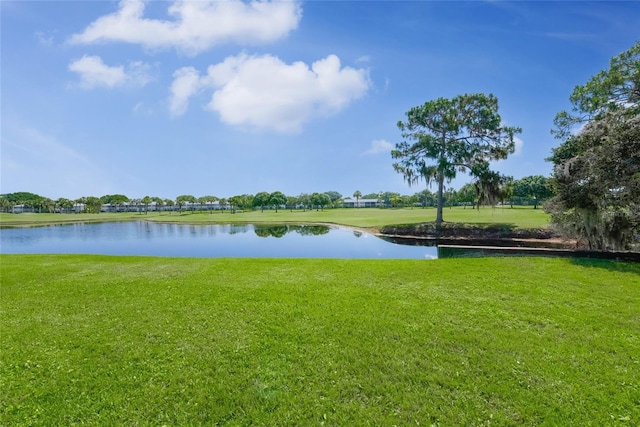 property view of water