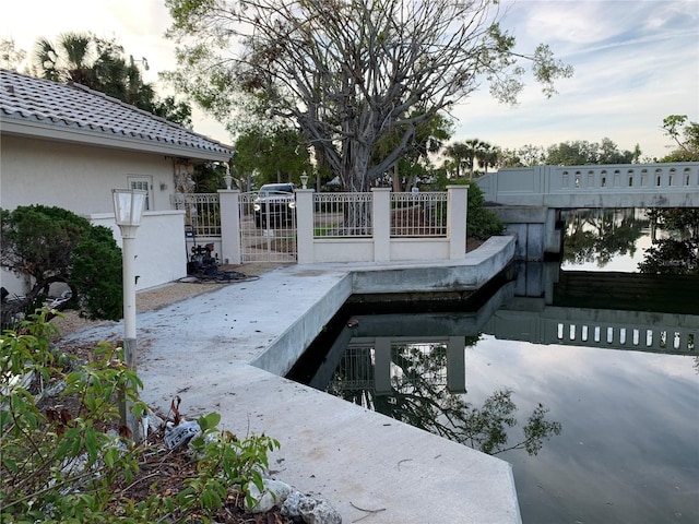 view of pool