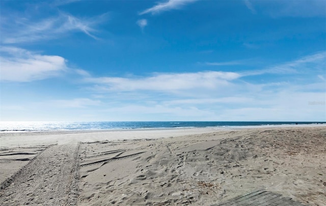 water view with a beach view