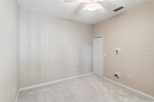 4891 Maymont Park Cir, Bradenton, FL 34203 - carpeted spare room with ceiling fan