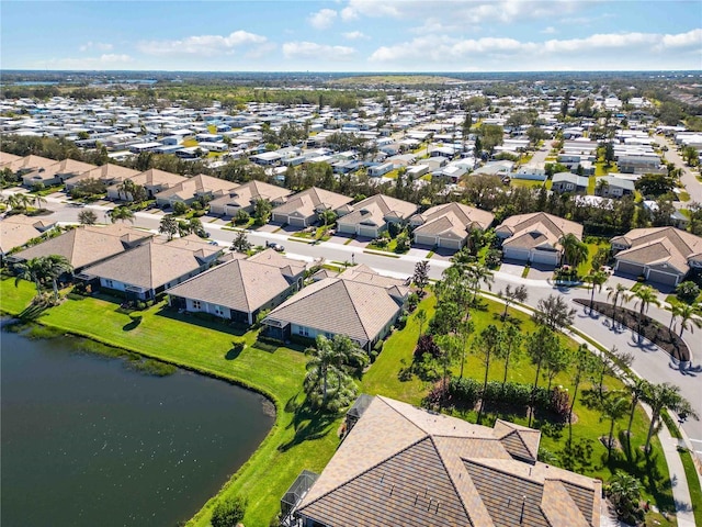 4891 Maymont Park Cir, Bradenton, FL 34203 - aerial view with a water view