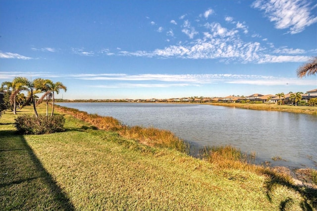 property view of water