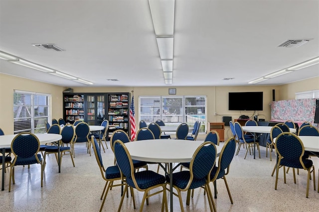 view of dining space