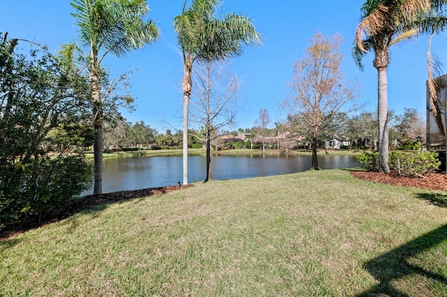 view of water feature