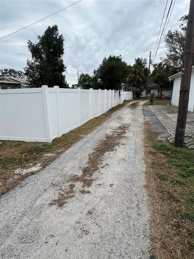 view of street