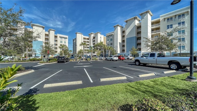 view of car parking