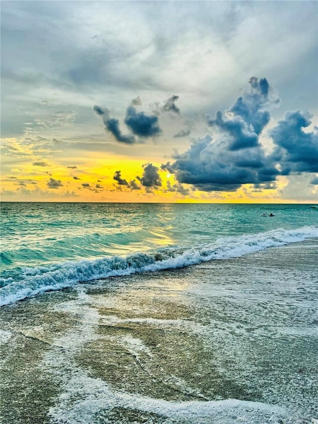 water view with a beach view