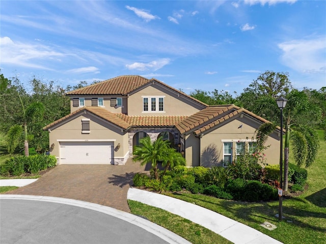 view of mediterranean / spanish house