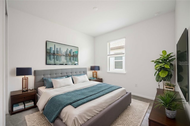 bedroom featuring carpet floors