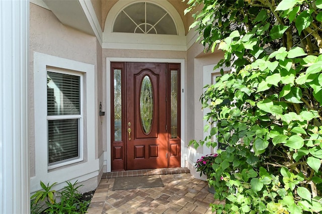 view of property entrance