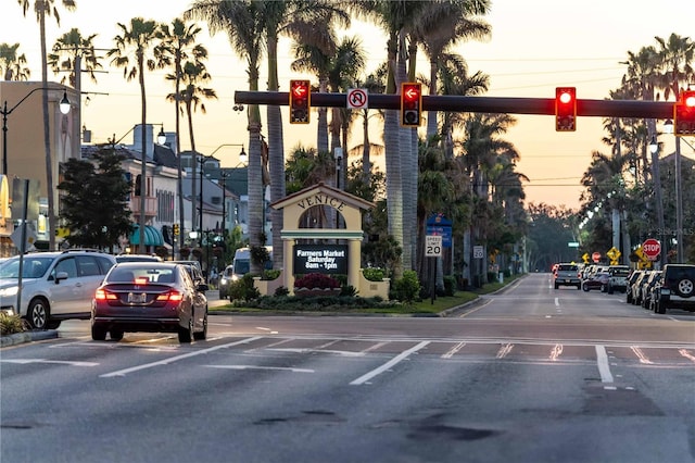 view of road