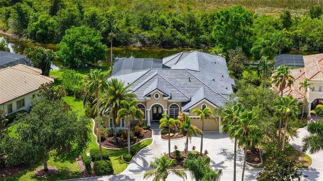 13616 Legends Walk Ter, Lakewood Ranch, FL 34202 - aerial view of property and surrounding area featuring a large body of water