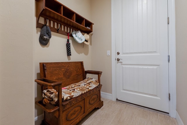 view of mudroom