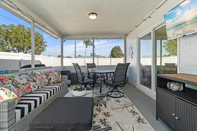 view of patio / terrace with outdoor lounge area