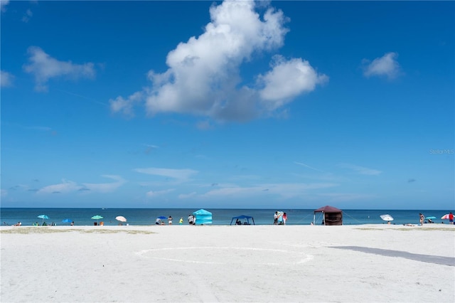 water view with a beach view