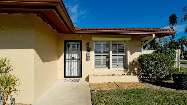 view of property entrance