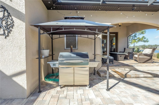 view of patio / terrace with grilling area