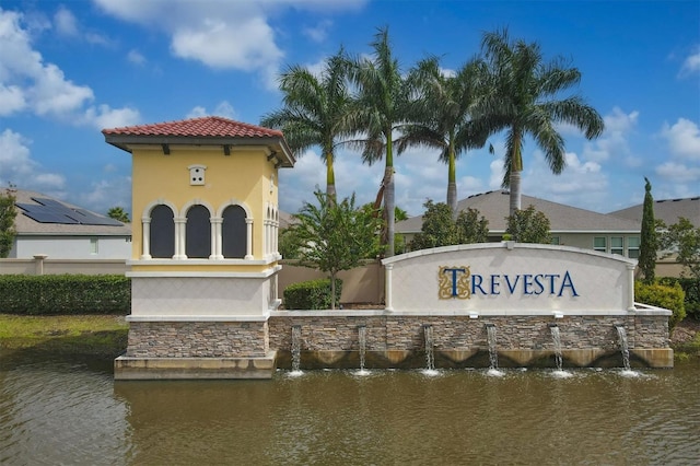 6428 Devesta Loop, Palmetto, FL 34221 - community sign featuring a water view