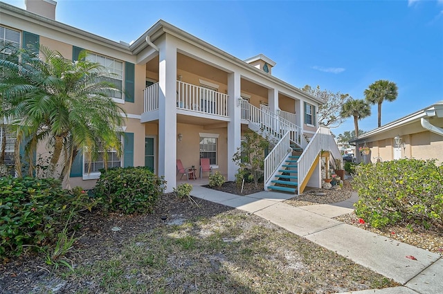 view of townhome / multi-family property