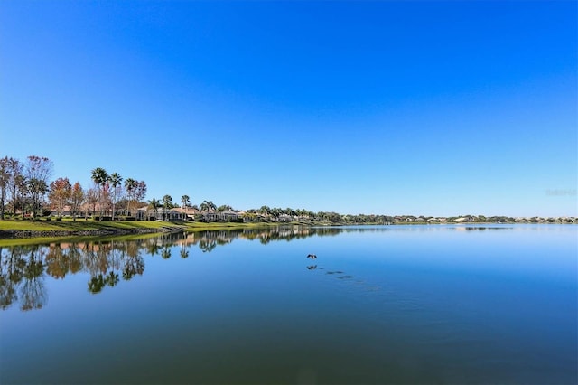 property view of water