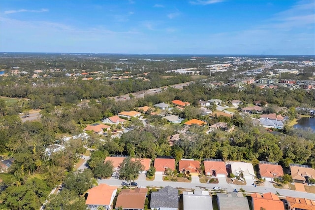 bird's eye view featuring a residential view